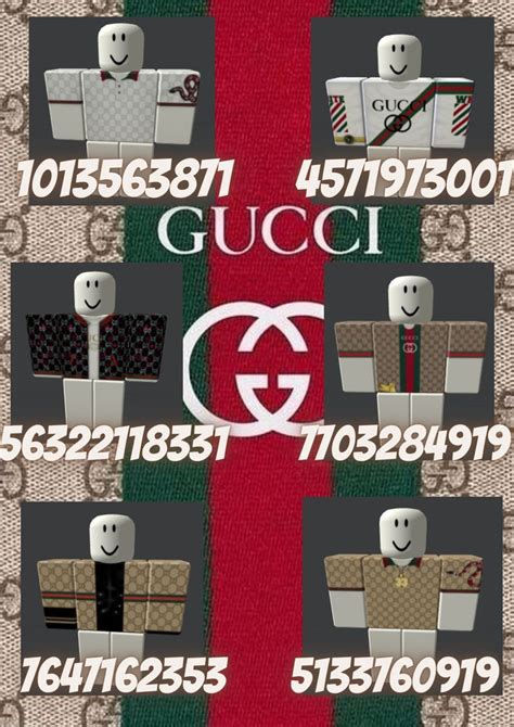 gucci sweatsuit roblox|Gucci robux shirts.